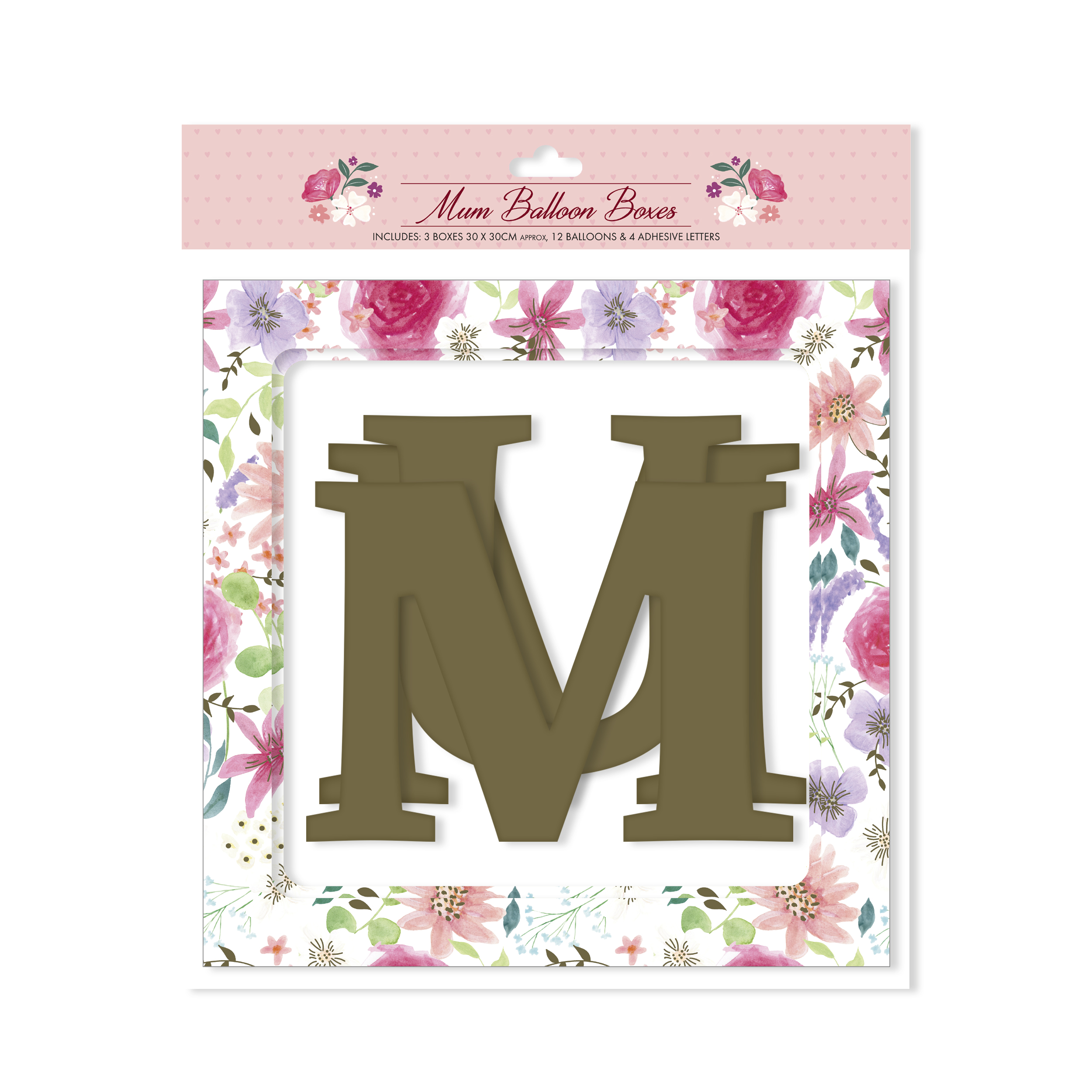 Eurowrap Balloon Box Mum