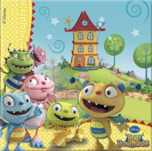 Henry HuggleMonster Luncheon Napkins 20pk