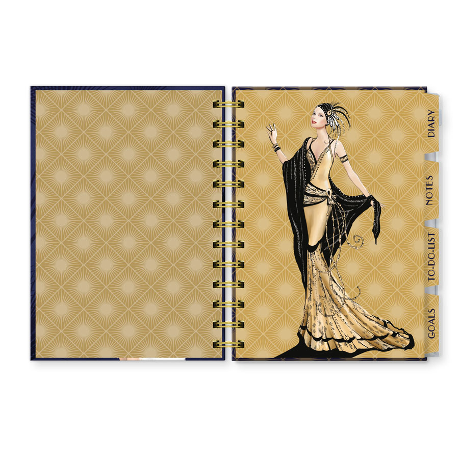 Diary Organiser Claire Coxon Art Deco 2027