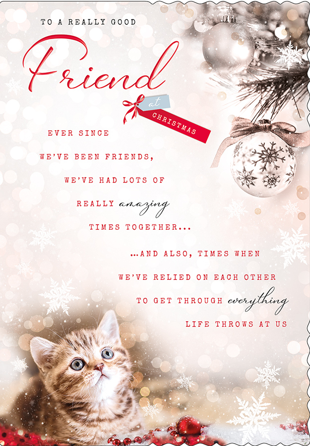 Regal 6 Pack C90 Cards Christmas Friend