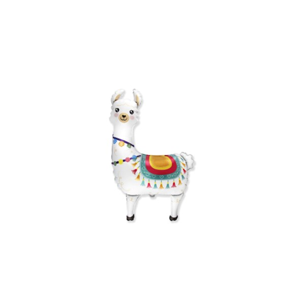 Llama 14" Mini Shape Foil Balloon