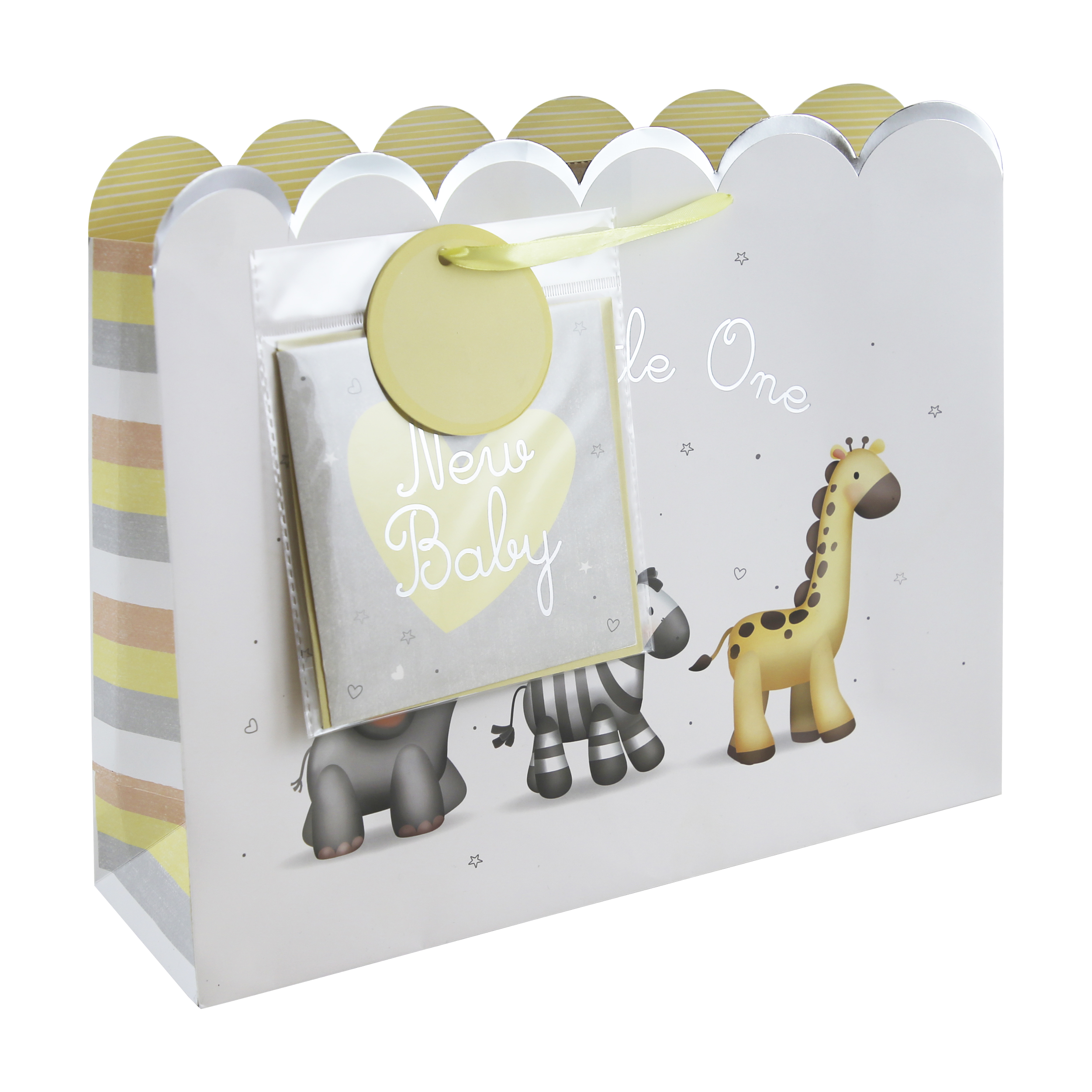 Baby Shopper Gift Bag With Card 6pk