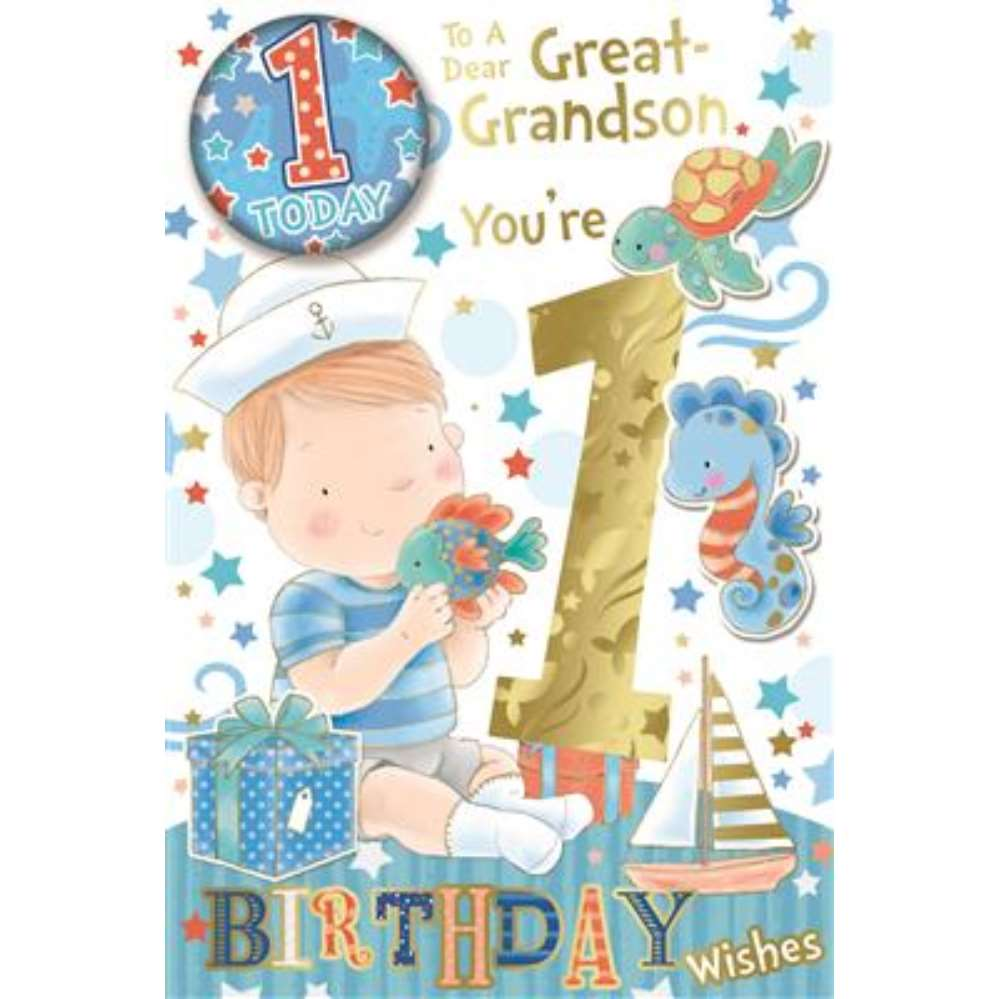 Xpress Yourself C75 Age 1 Great-Grandson 6pk