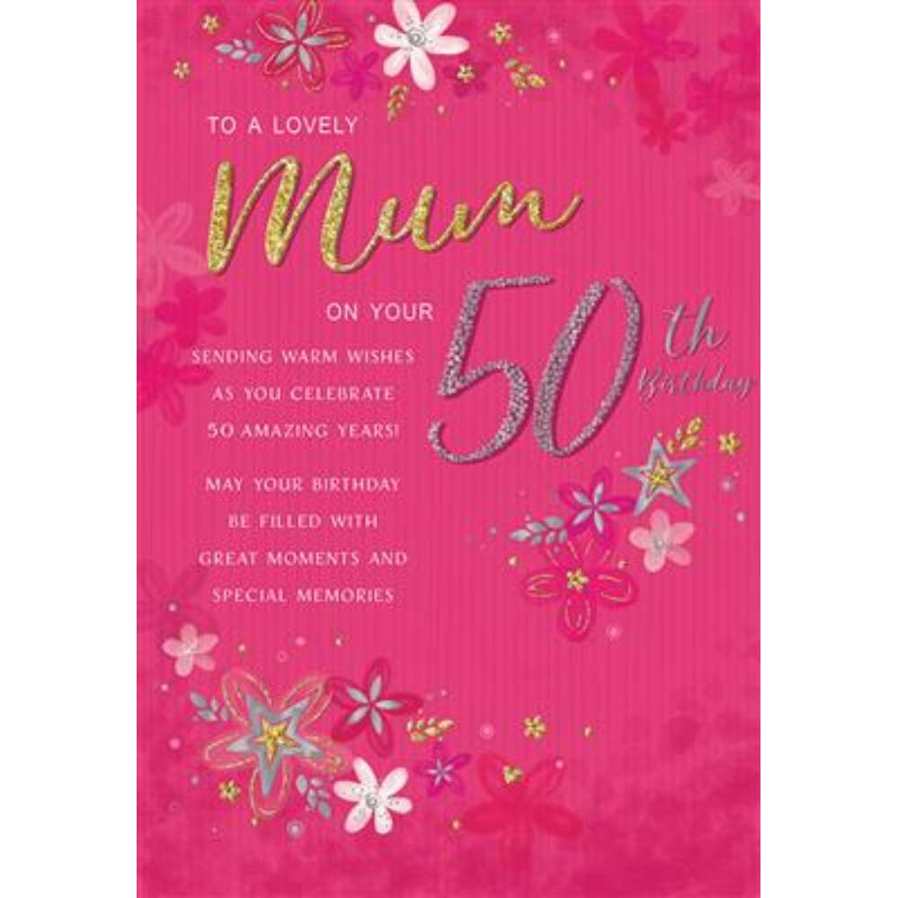 Regal C75 Birthday Age 50 Mum 6pk