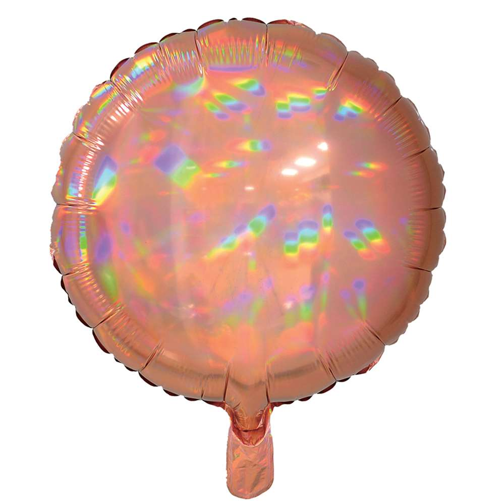 Iridescent Rose Gold 18" Foil Balloon