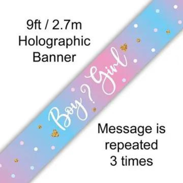 Oaktree Banner Boy Or Girl 9ft