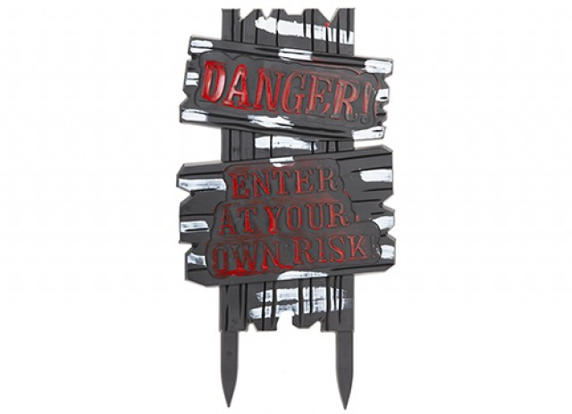 PMS International Danger Sign 28x53cn