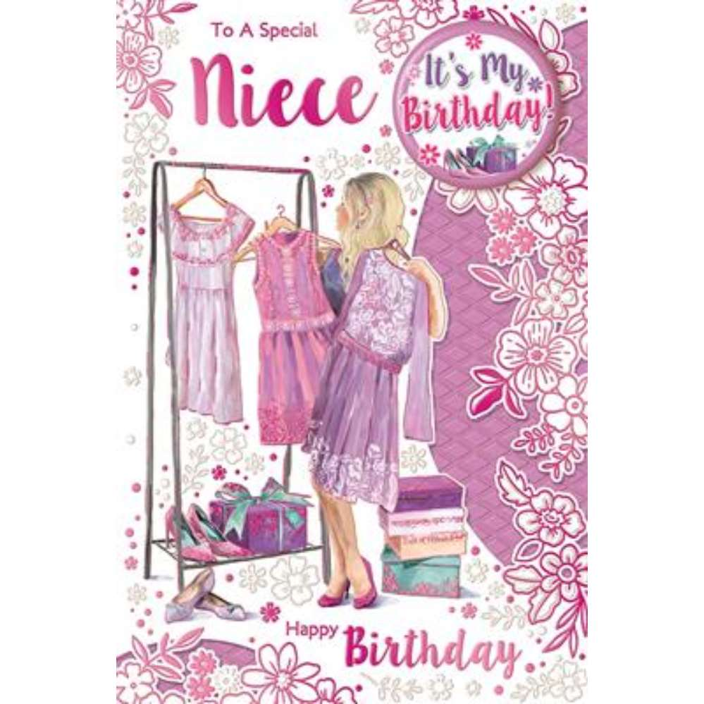Xpress Yourself C75 Birthday Niece 6pk