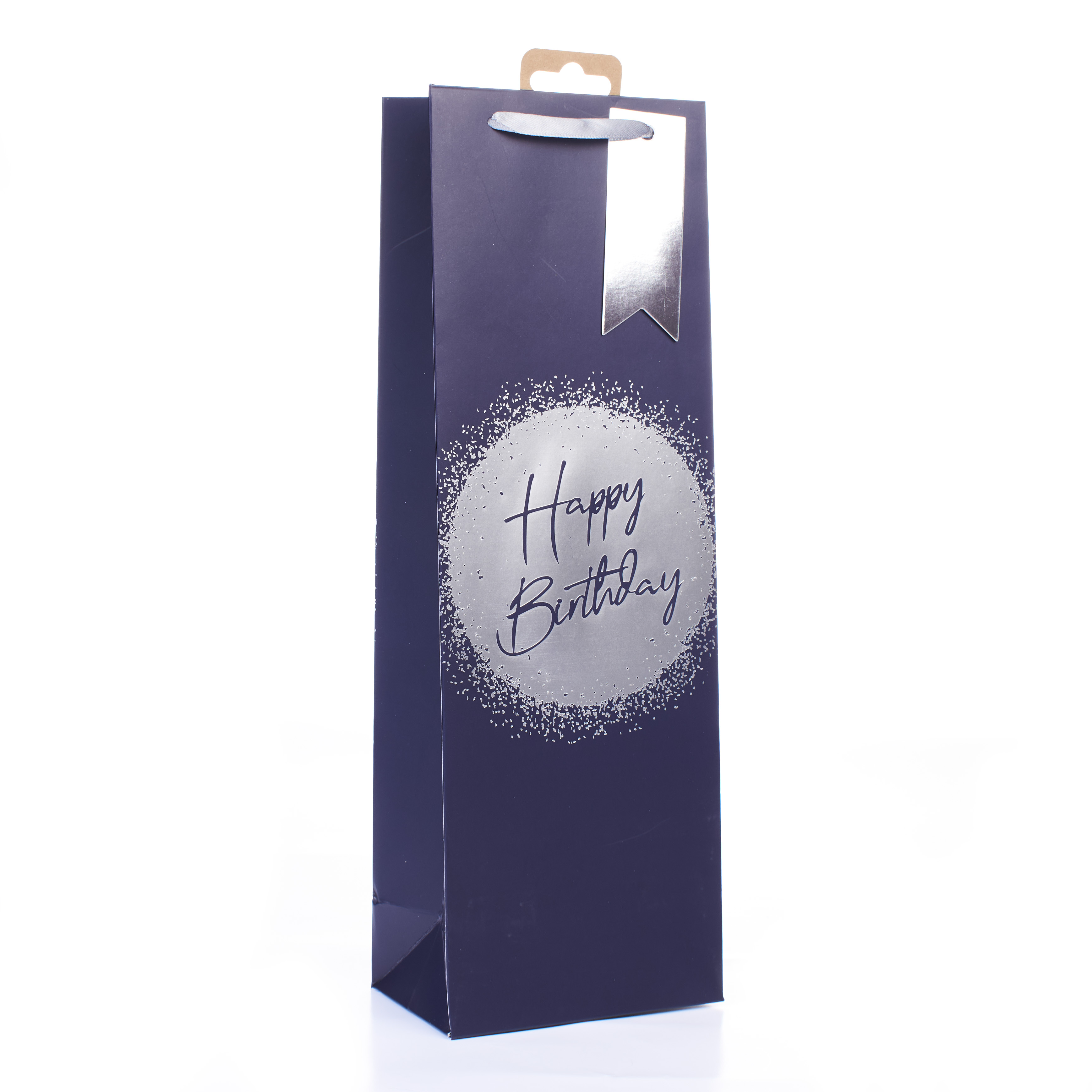 Tiger Feet Gift Bag Birthday Silver Bottle 6pk