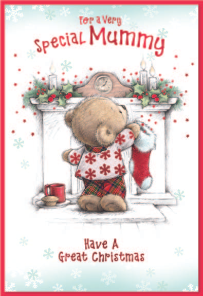 Simon Elvin 6 Pack Cards C50 Christmas Mummy
