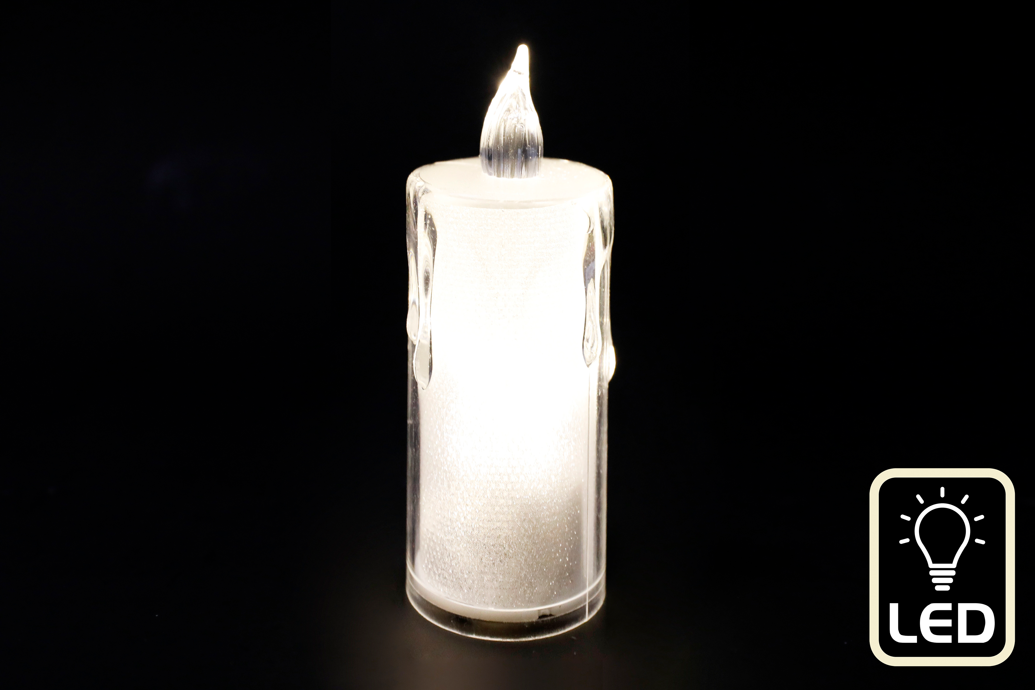 Sifcon Drip Candle LED 6x17cm