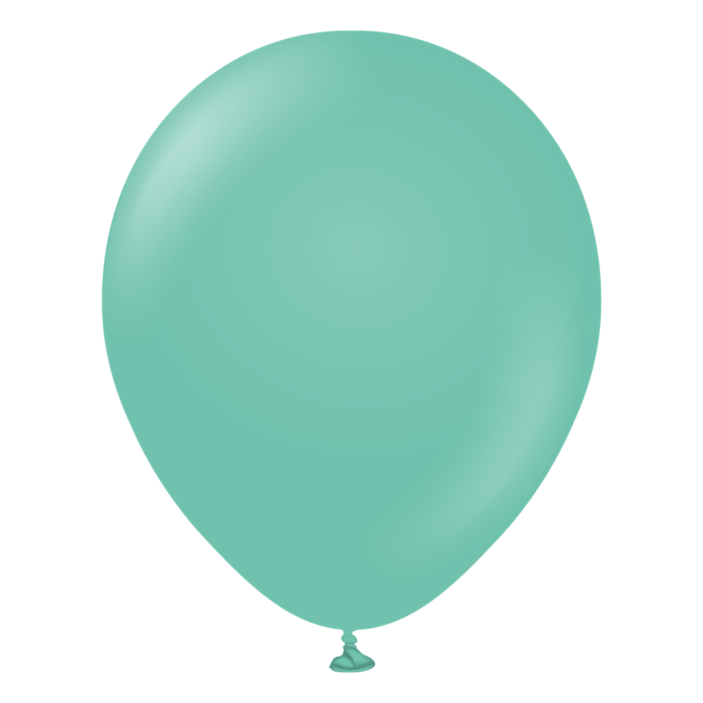 Kalisan Standard Sea Green 5" Latex Balloons 100pk