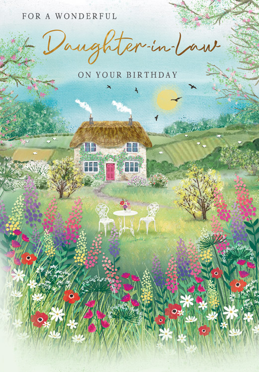 Regal 6 Pack Cards 9x6 Birthday Daughter-In-Law