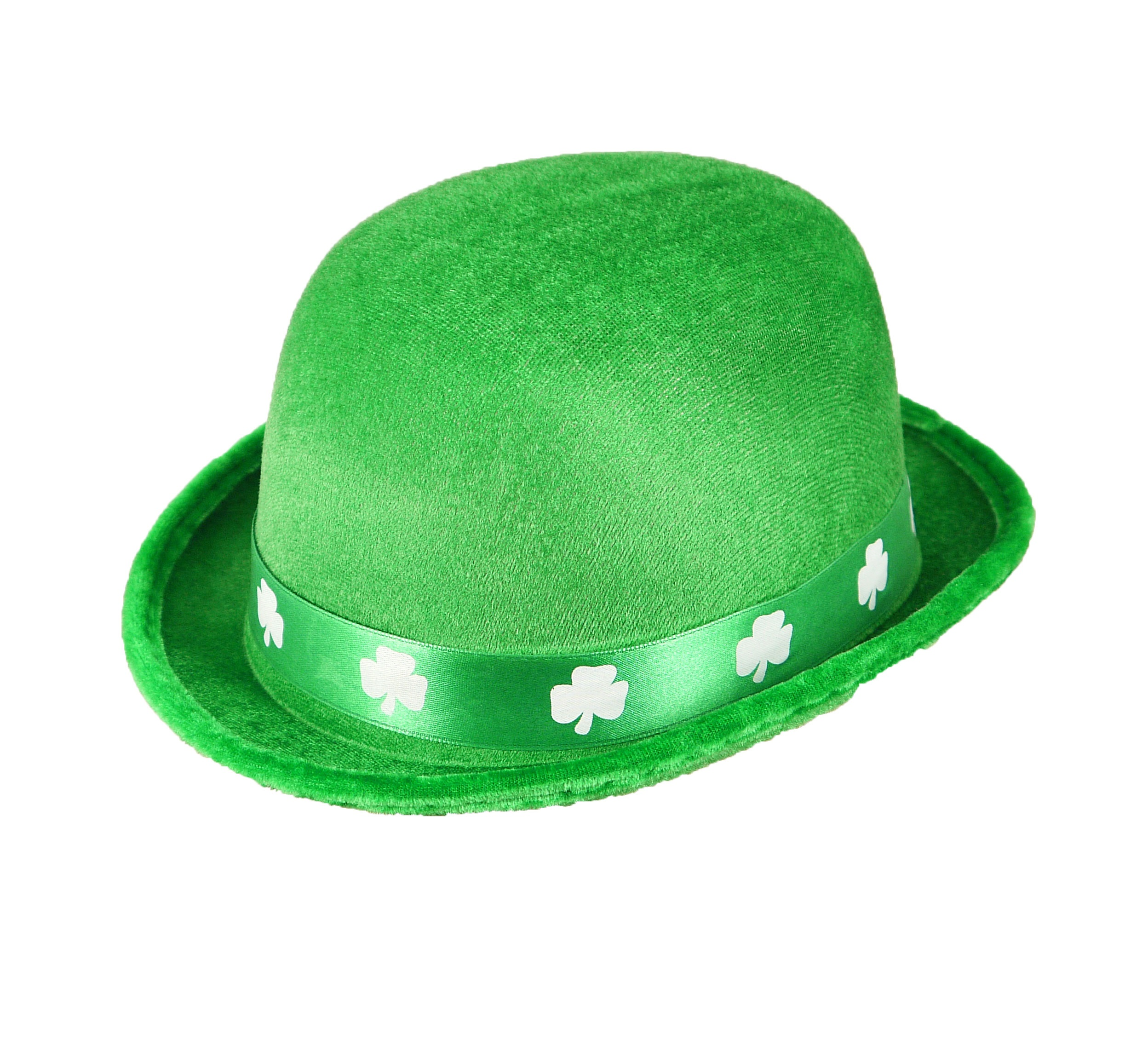 Henbrandt St Patrick's Felt Bowler Hat 23cm