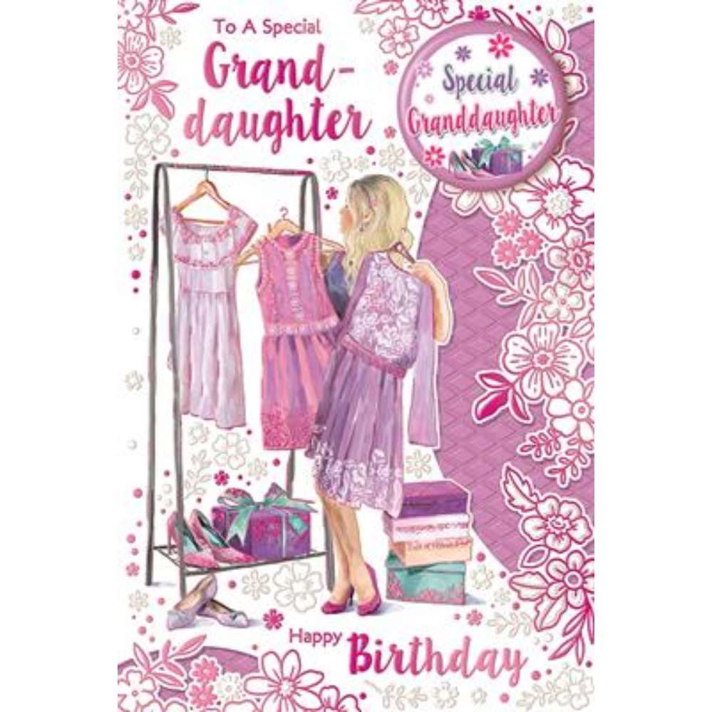 Xpress Yourself C75 Birthday Granddaughter 6pk