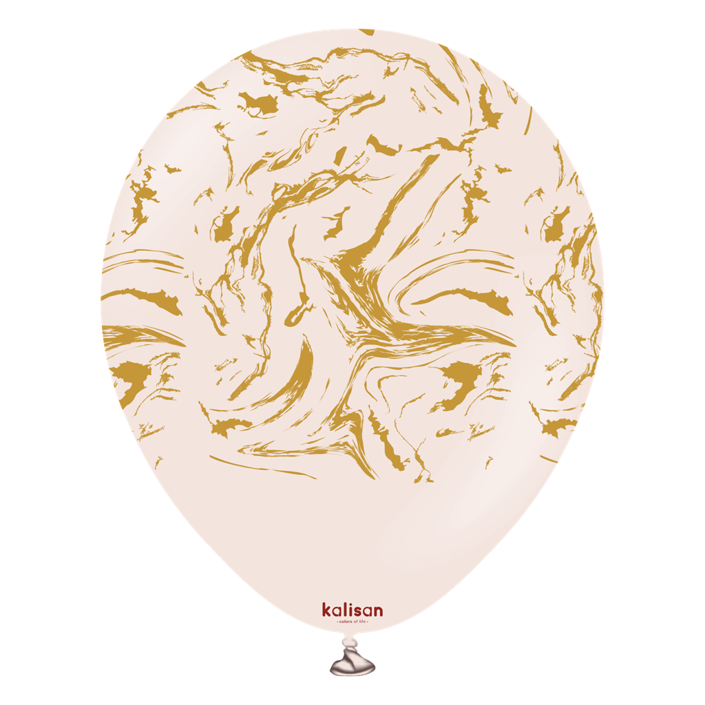 Kalisan Space Nebula Pink/Gold 12" Latex 25pk