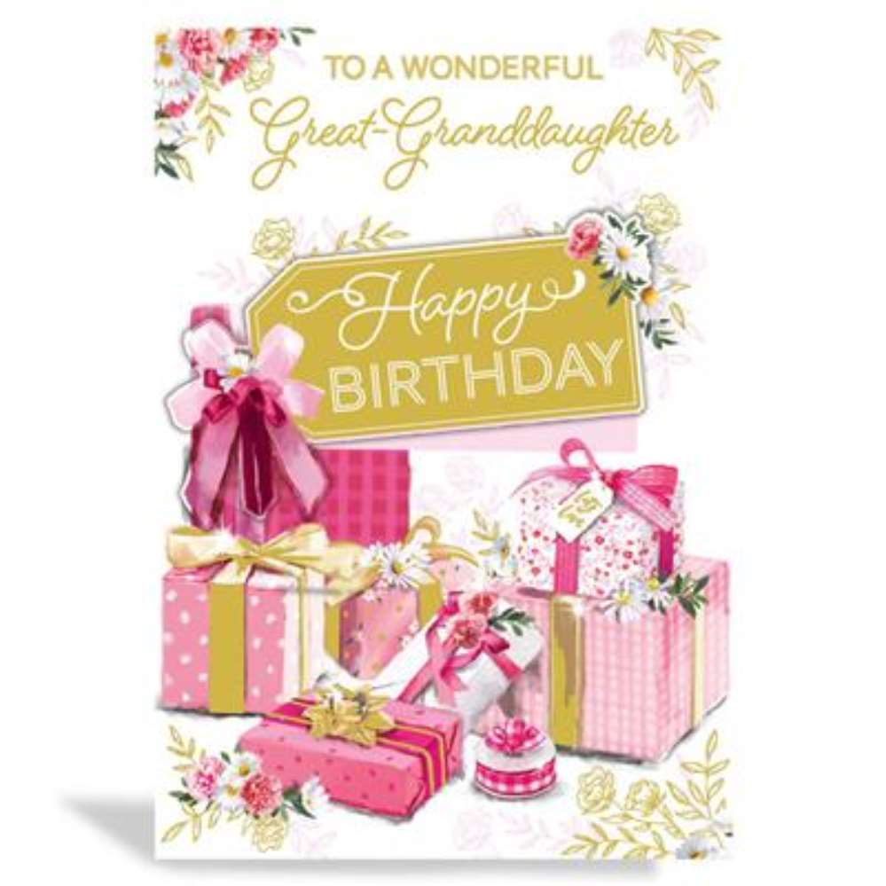Prelude C50 Birthday Great-Granddaughter 6pk
