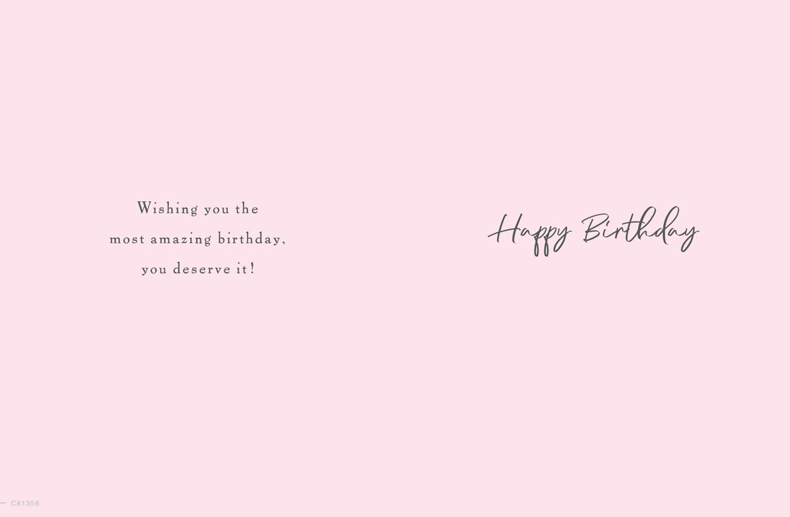 Regal 6 Pack Cards 8x6 Birthday Sister