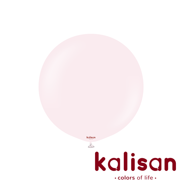 Kalisan Macaron Pale Pink 24" Latex Balloons 2pk