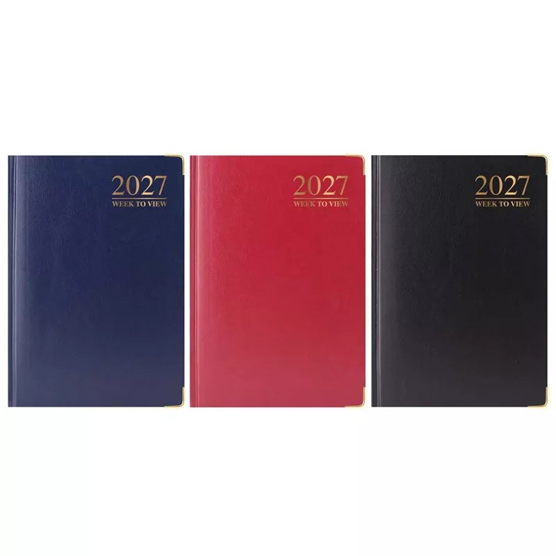 Diary A5 WTV Padded Casebound 2027 5pk