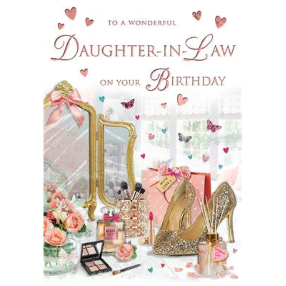 Regal 6-pack of birthday cards for daughter-in-law featuring colorful, festive designs for everyday celebrations.