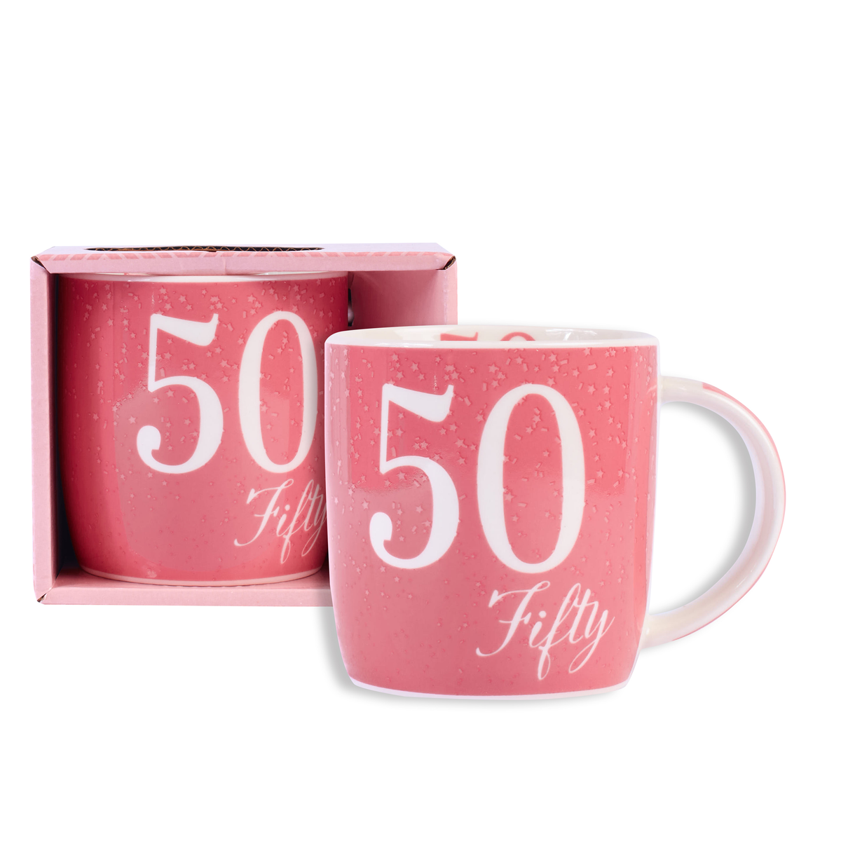 Mug Age 50 Pink 13.5oz