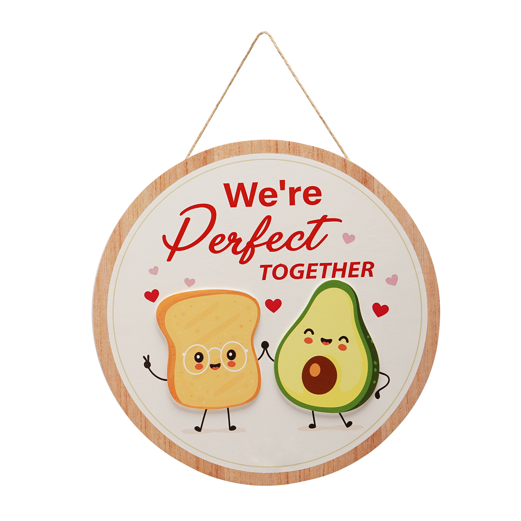 Widdop Plaque Hanging Avocado