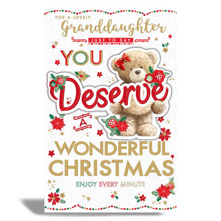 Prelude 6 Pack Cards Christmas C375 Granddaughter