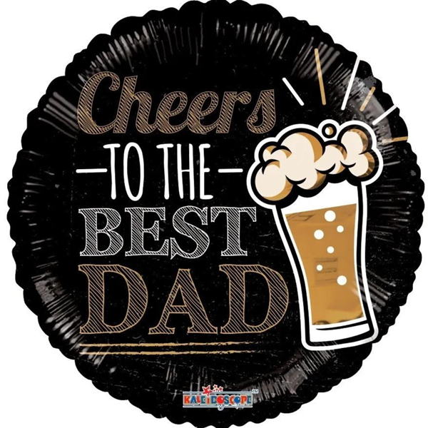 Father's Day Best Dad 18" Foil Balloon