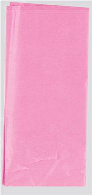 Pink County Stationery tissue paper, 50cm x 75cm, in a pack of 12, featuring crepe and shred tissue for crafts and gift wrapping.