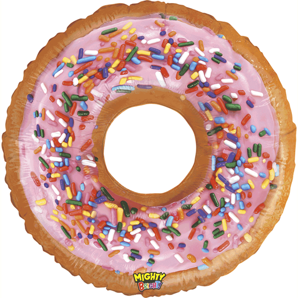 Grabo Bright Donut 30" Foil Balloon