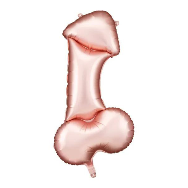 Rose Gold Willy 22" Large Foil Balloon