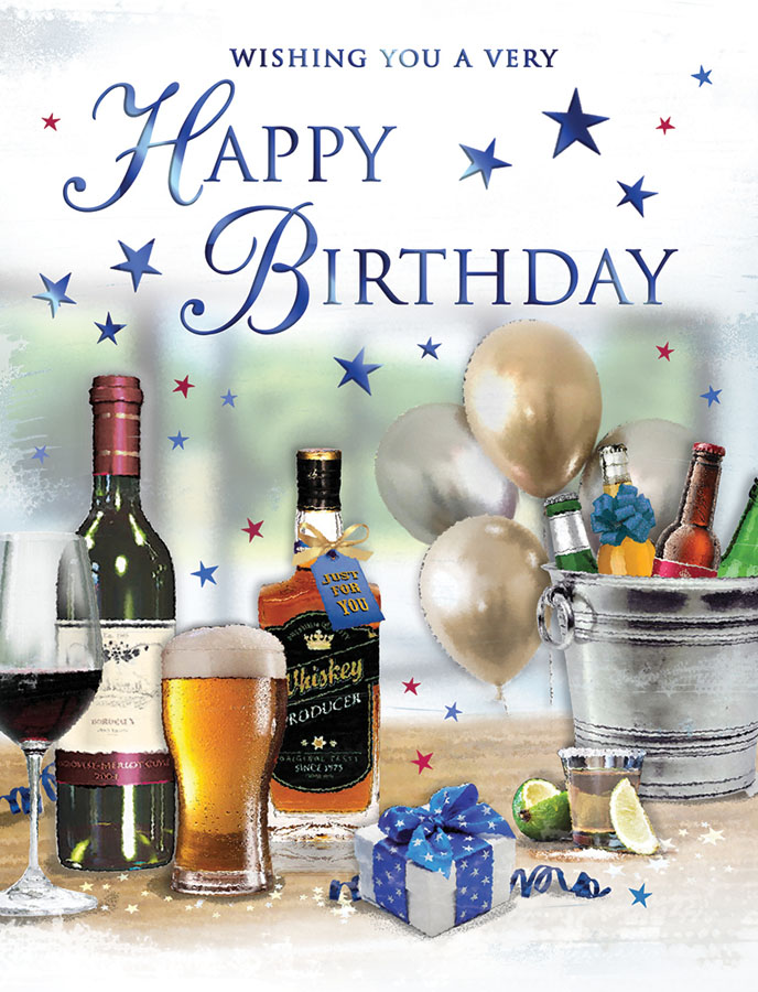 Regal 6 Pack Cards C50 Everyday Birthday Drink