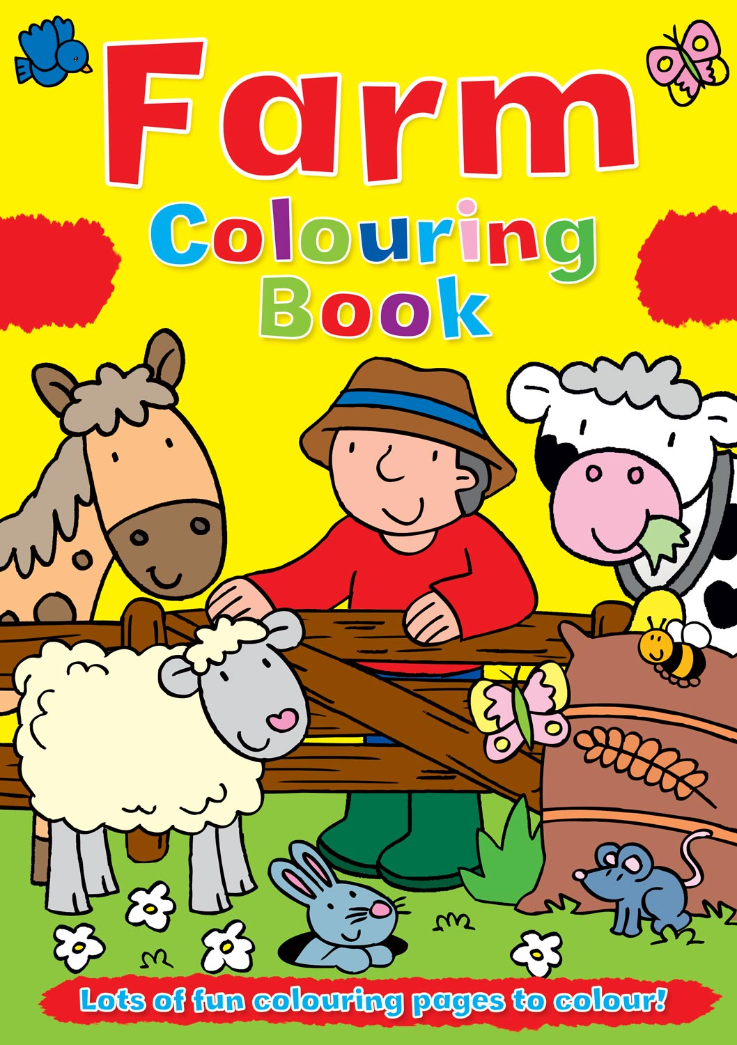 Alligator Products Colouring Book Farmyard