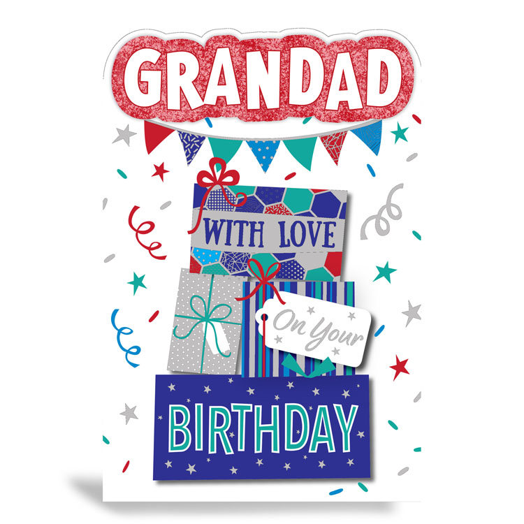 Prelude Platinum C75 Birthday Grandad 6pk