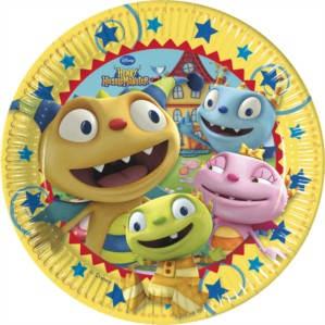 Unique 8 Pack Plates Henry Hugglemonster 23cm