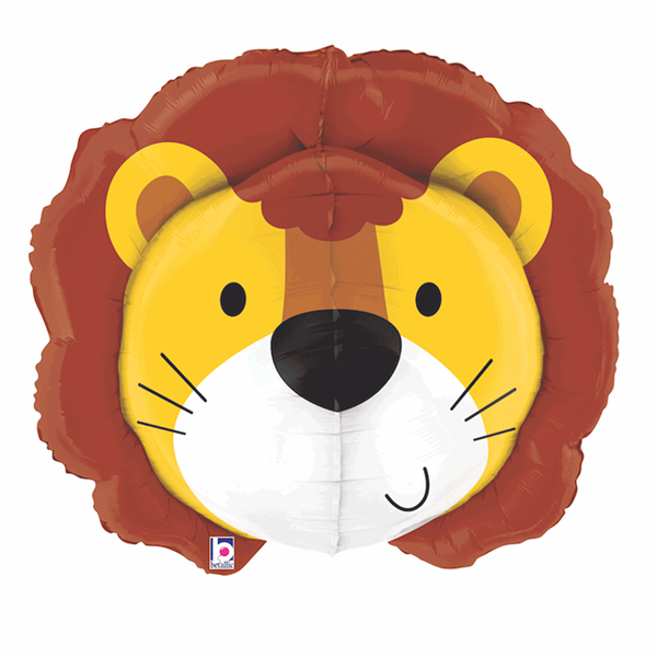 Multi Sided Lion 30" Foil Balloon