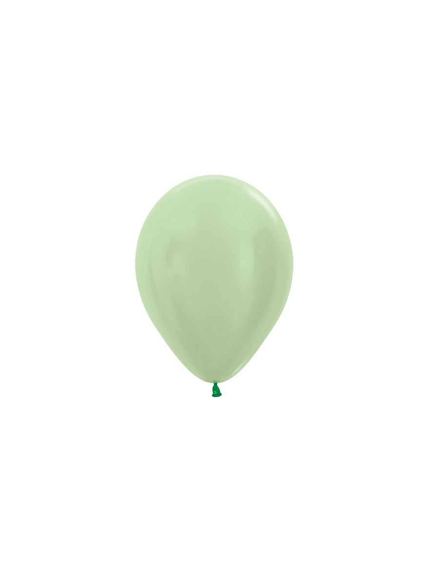 Sempertex Pearl Green 5" Latex Balloons 50pk