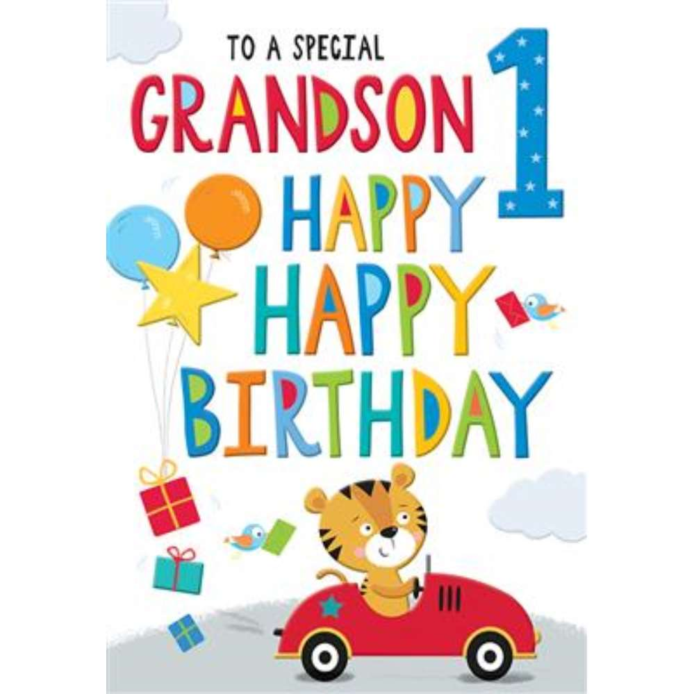 Regal C75 Birthday Age 1 Grandson 6pk