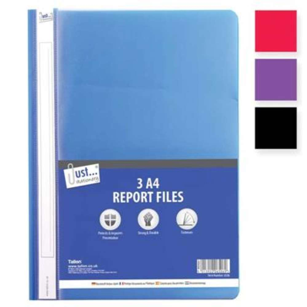 3 A4 Business Report Files
