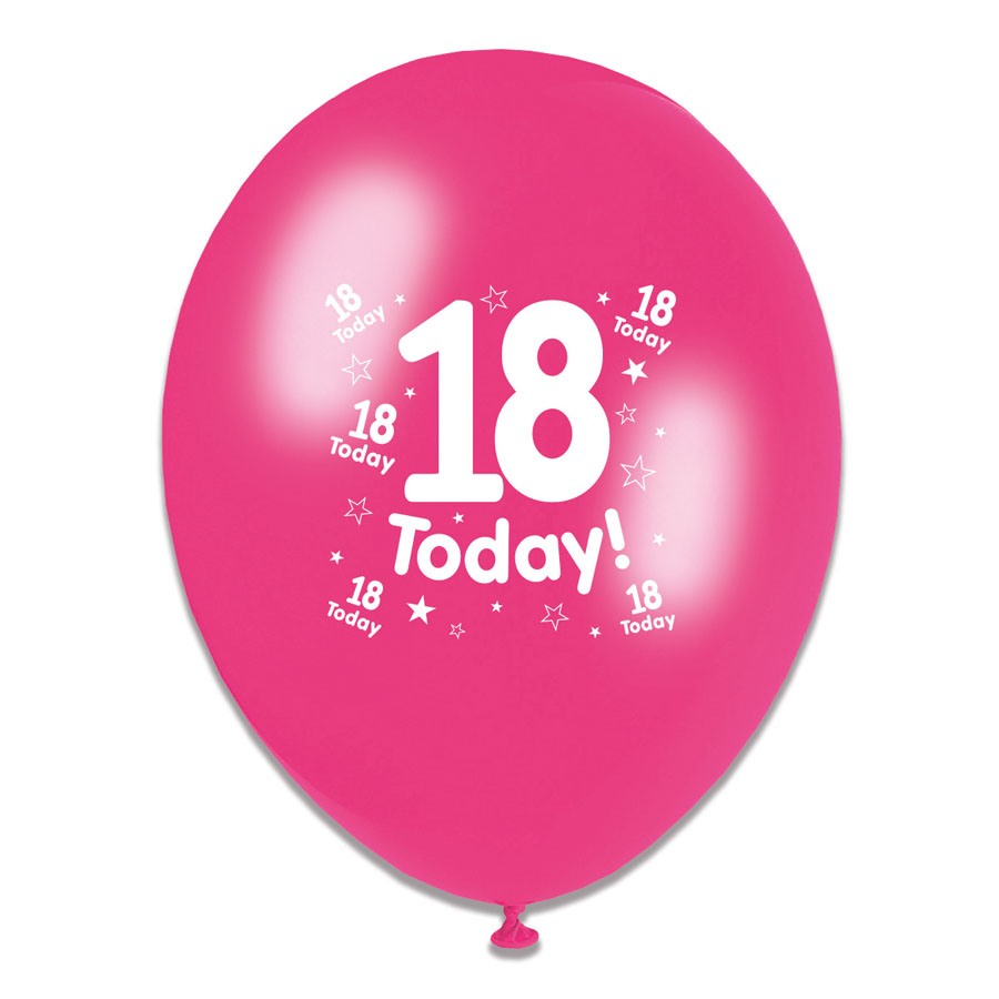 Tiger Feet Age 18 Birthday 10" For Her 6x8pk