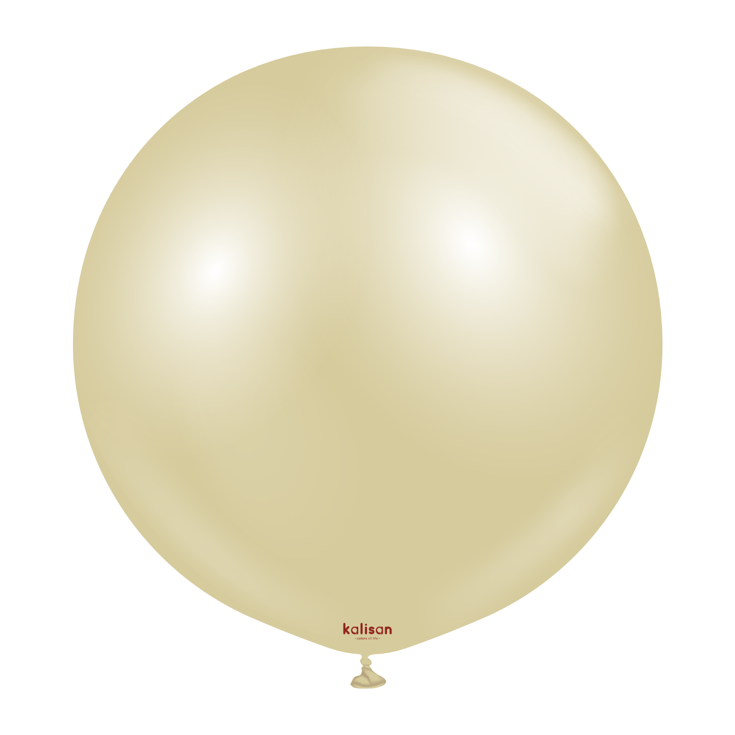 Kalisan Aura Antique Gold 24" Latex Balloons 2pk