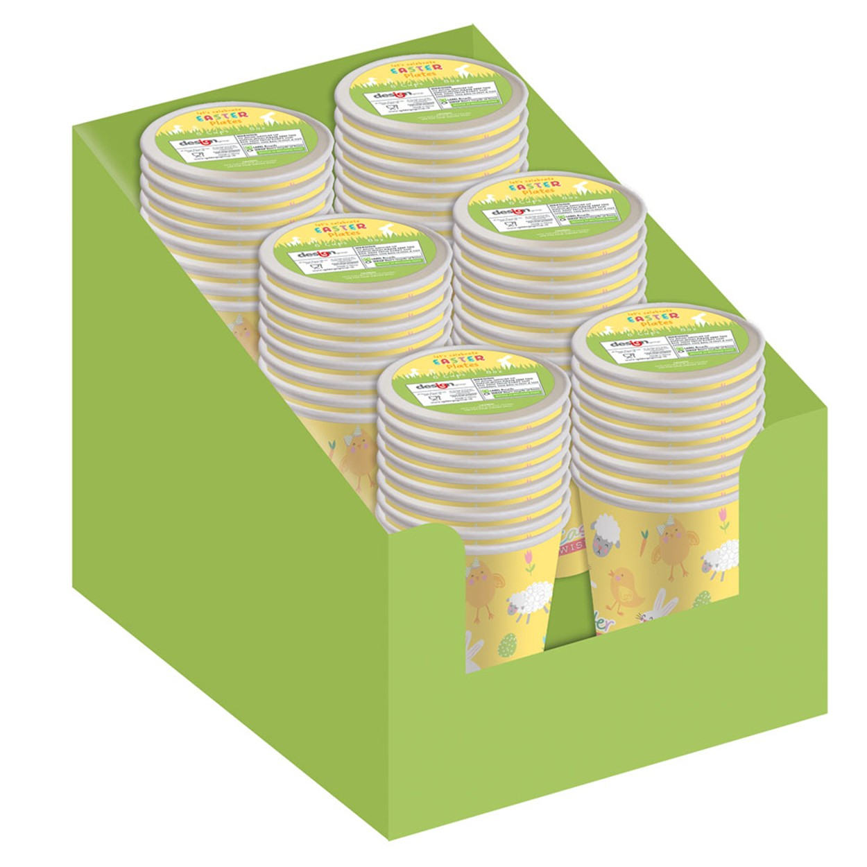 IG Design Group 8 Pack Cups Easter 8oz