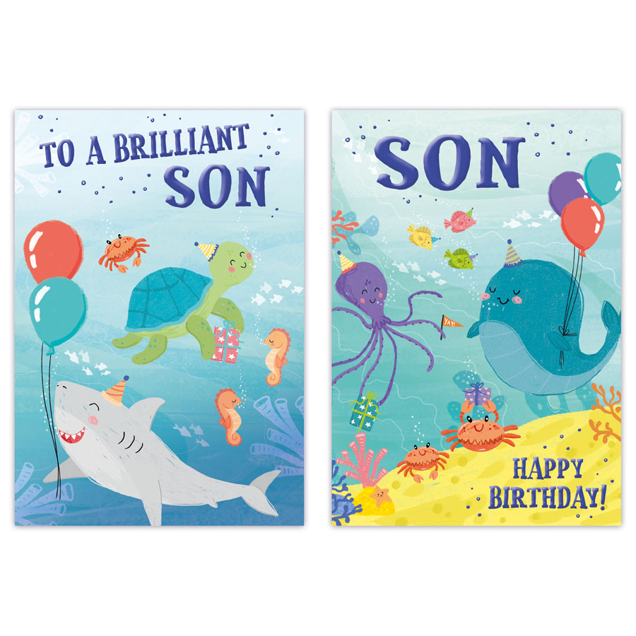 Poppyhill C50 Birthday Son 12pk