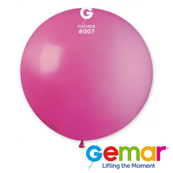 Gemar Fashion Fuchsia 31" Latex Balloons 10pk