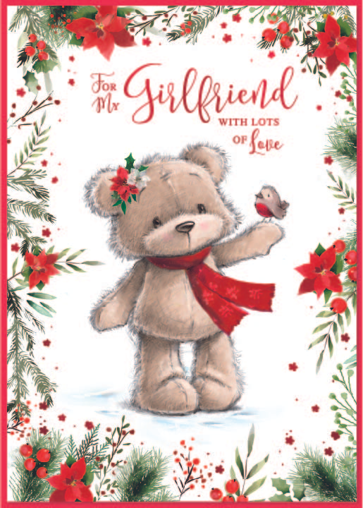 Simon Elvin 6 Pack Cards C90 Christmas Girlfriend