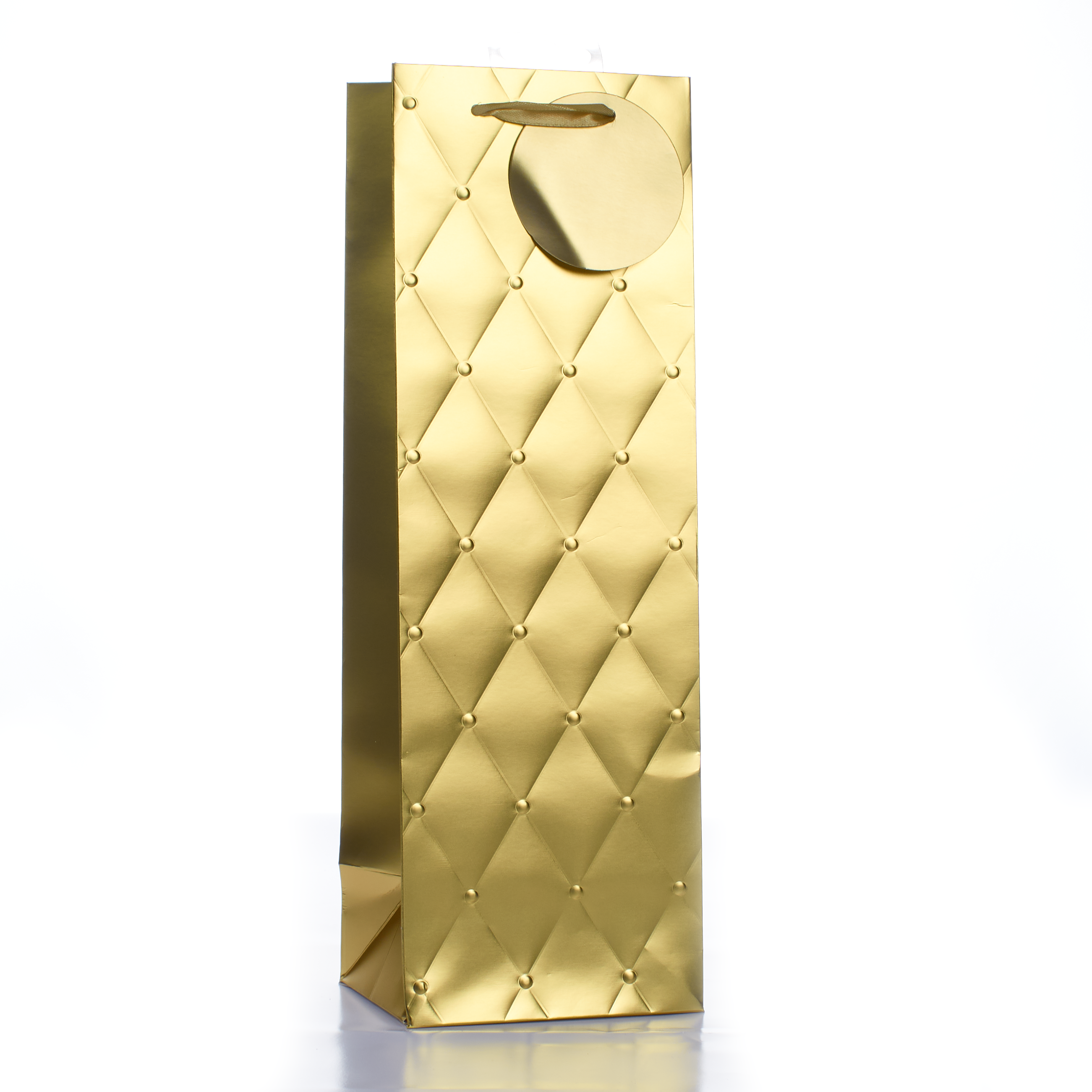Tulip 6 Pack Gift Bags Gold Foil Embossed Bottle