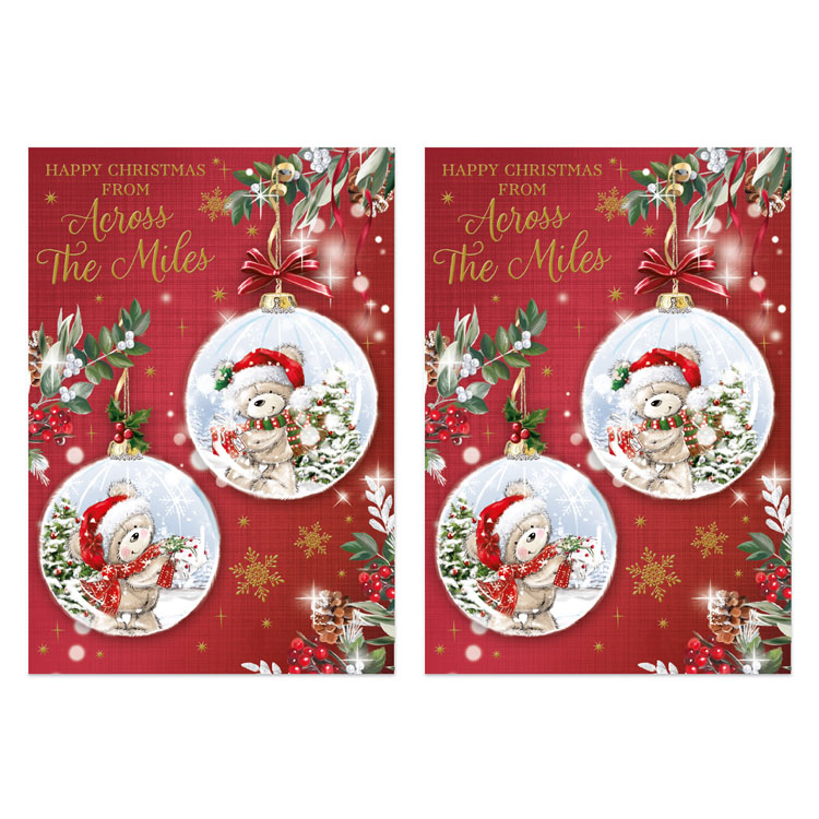 Poppyhill C50 Christmas Across Miles 12pk