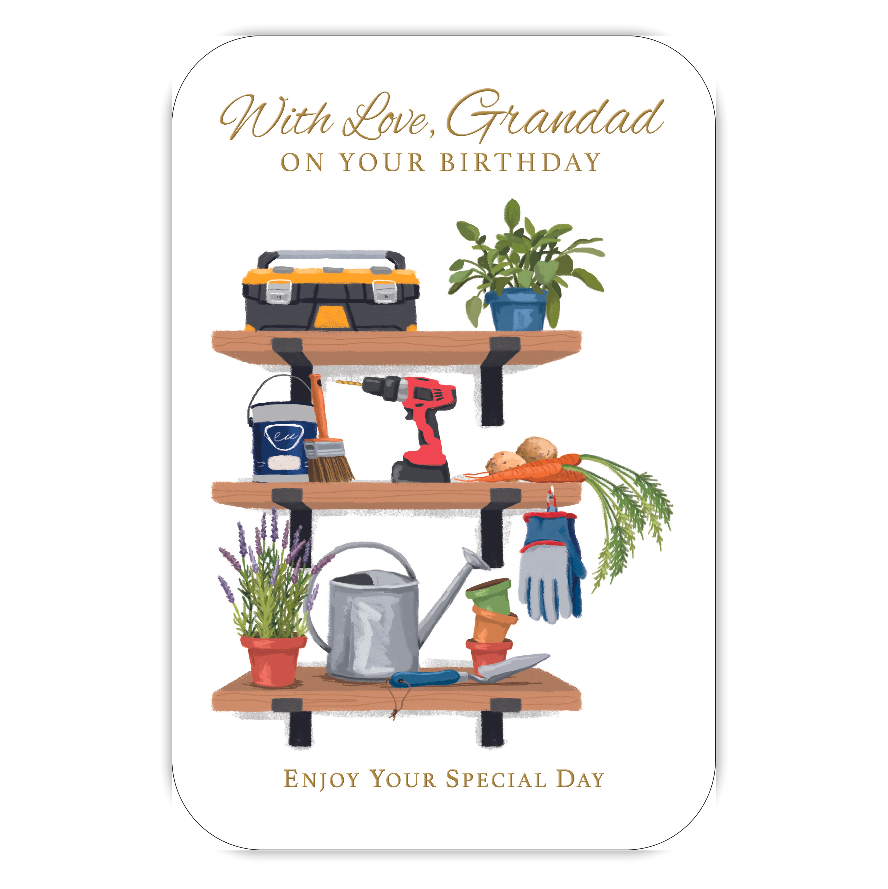 Prelude C75 Birthday Grandad 6pk