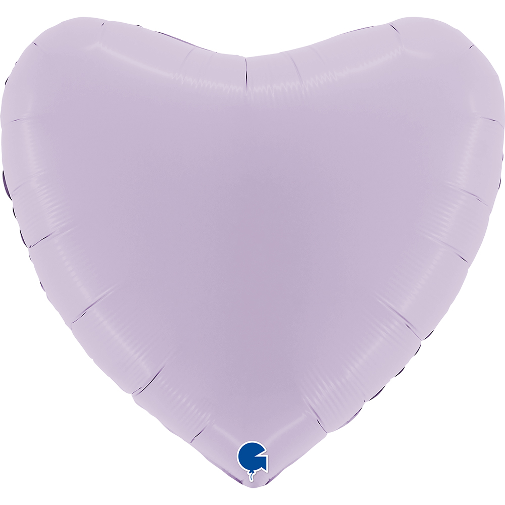 Grabo Foil Balloon Matte Lilac Heart 36"